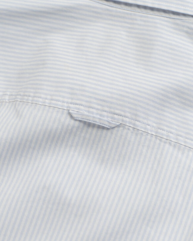Slim Fit poplin overoverhemd met strepen