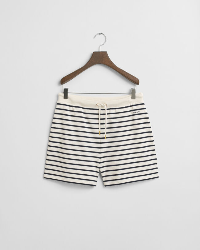 Jersey short met Bretonse streep