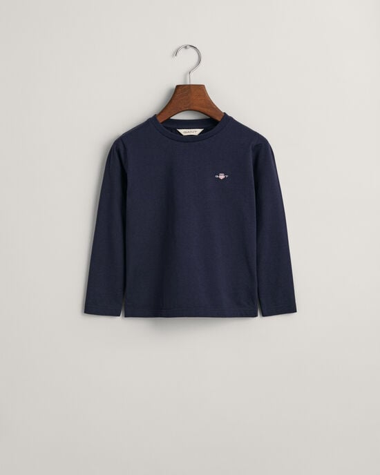 Kids Shield T-shirt met lange mouwen