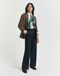 Relaxed Fit Classic Oxford-overhemd met strepen