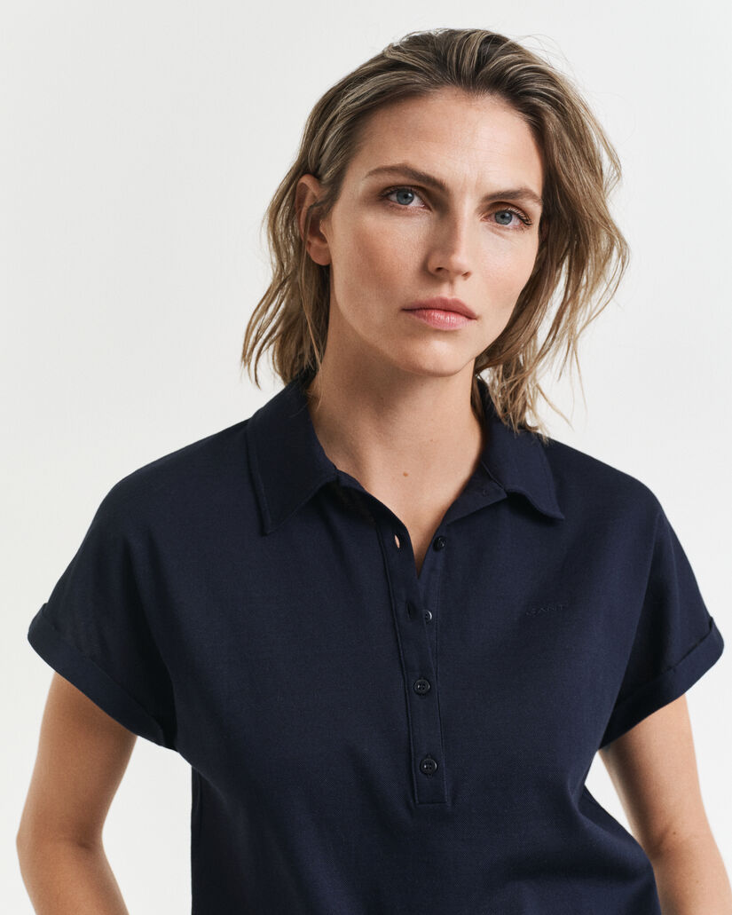 Piqu&eacute; poloshirt