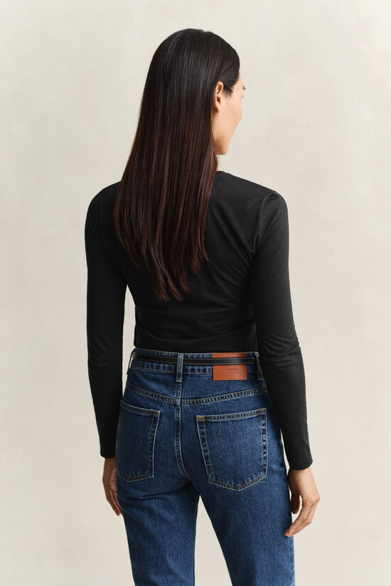 Katoenen T-shirt met lange mouwen