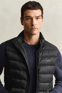 Lichte donsbodywarmer