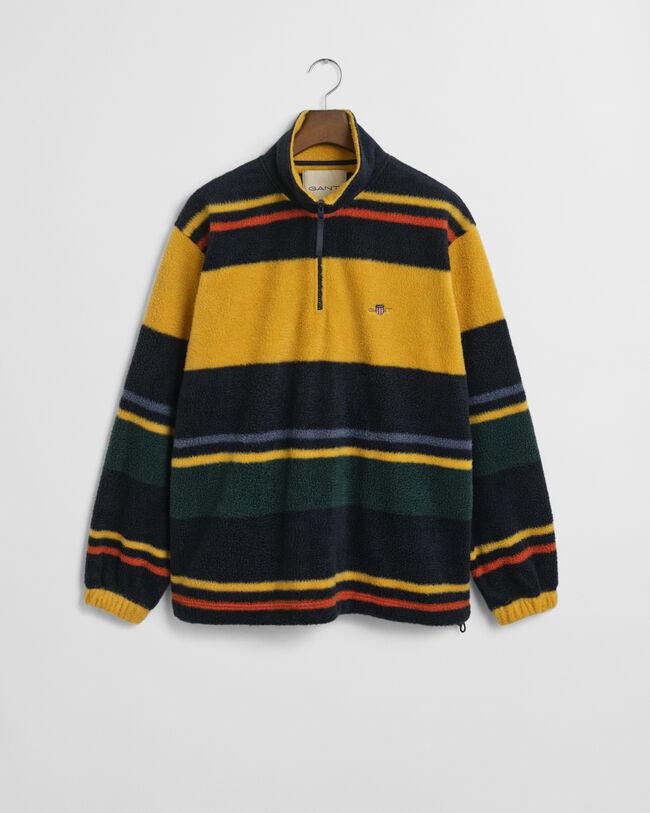 Gestreept sweatshirt van fleece