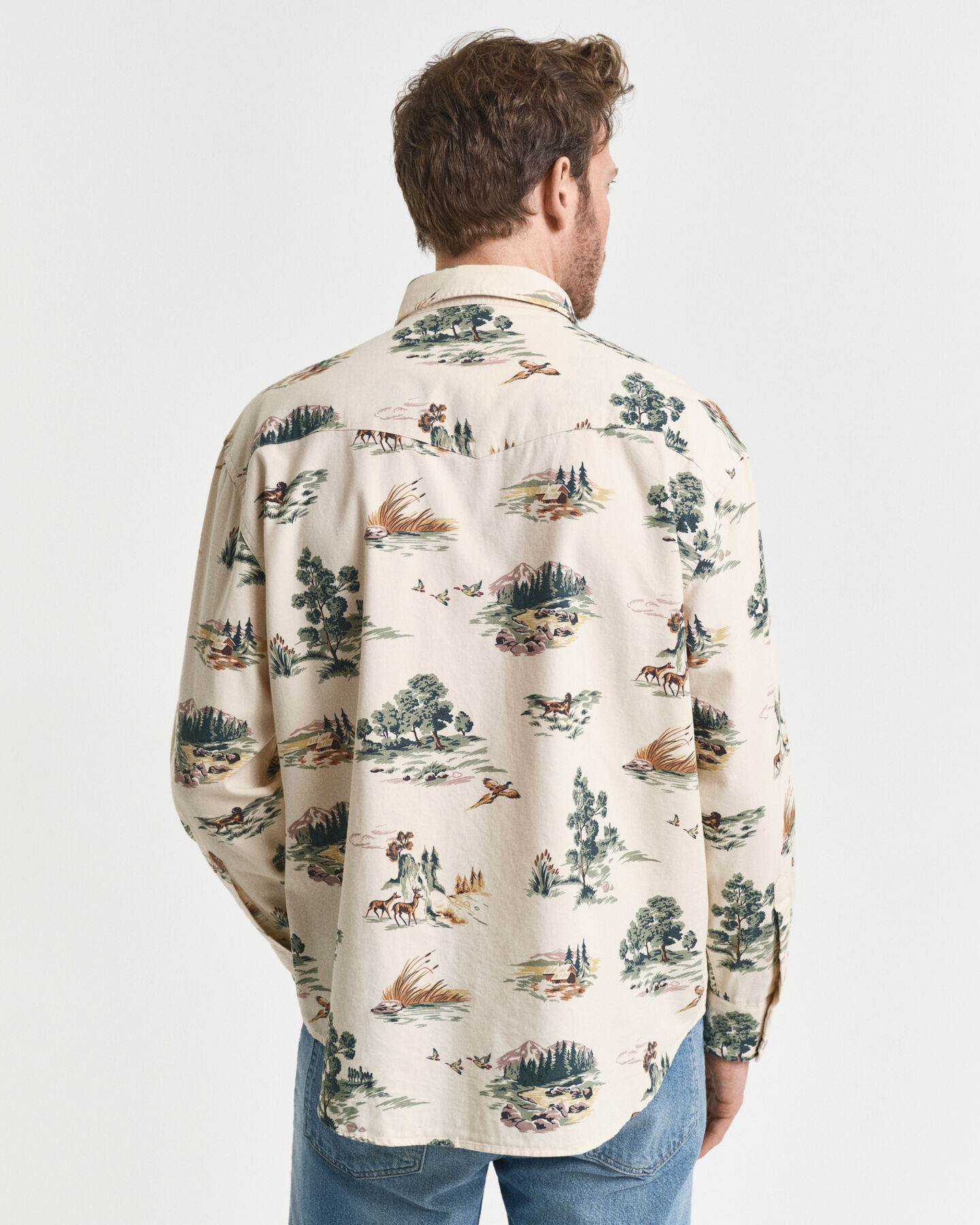 Relaxed Fit Rodeo-overhemd met print