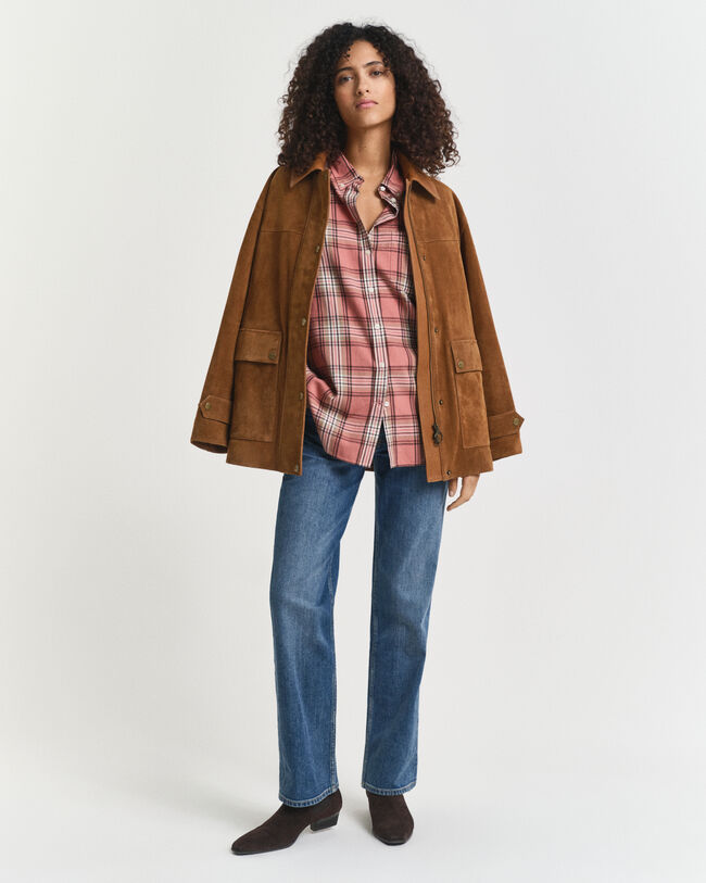 Relaxed Fit flanellen overhemd met ruiten