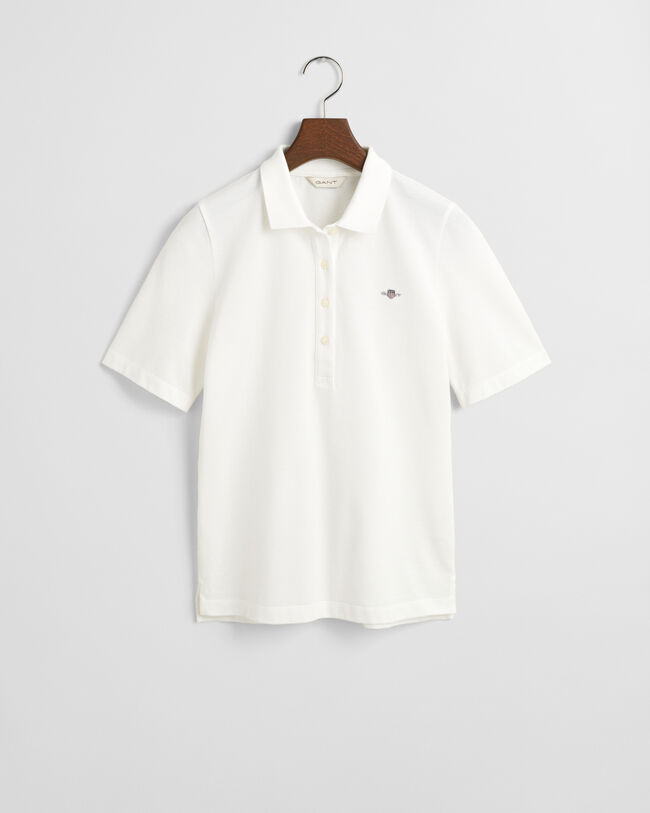 Shield piqu&eacute; poloshirt
