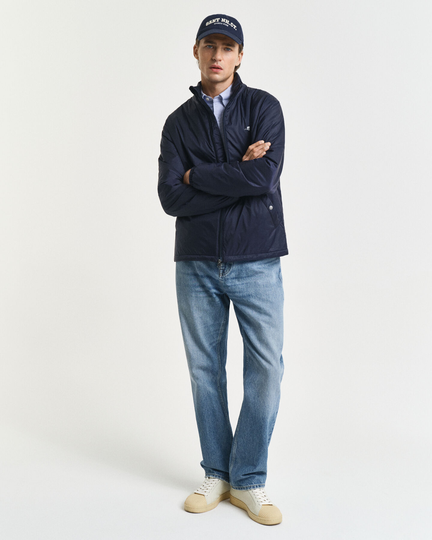 Licht gewatteerd donsjack