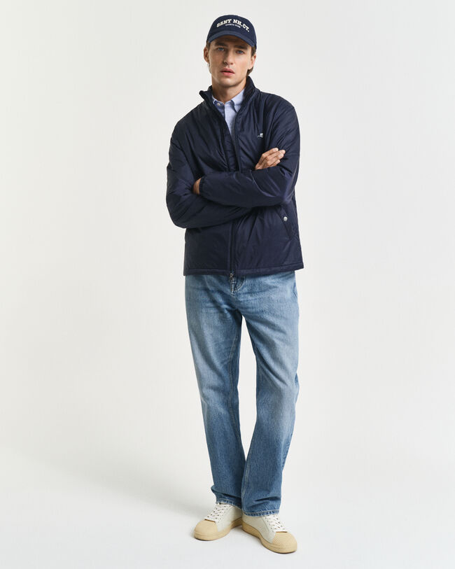 Licht gewatteerd donsjack