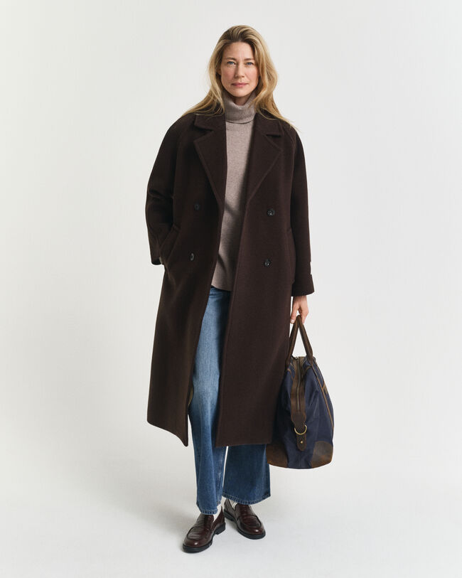 Coltrui van een zachte wol-kasjmiermix