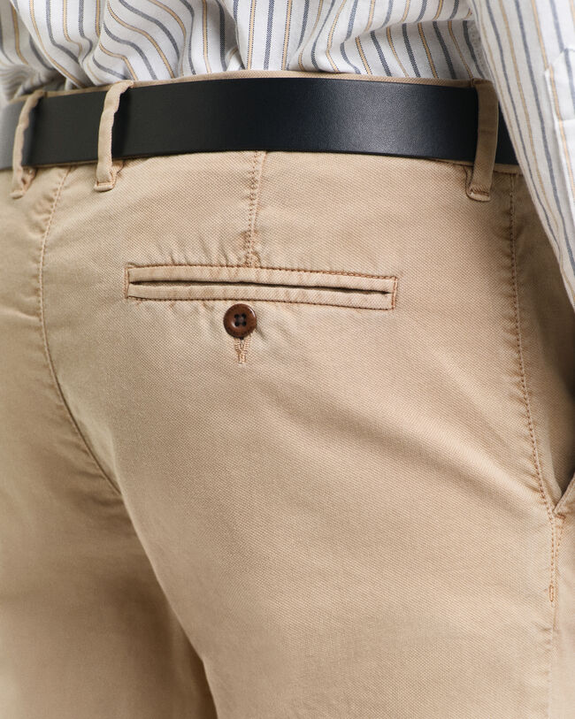Slim Fit Dobby Structured chino