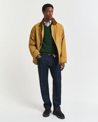 Trui met V-hals van buitengewoon zachte lamswol