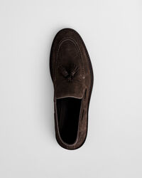 Lozham su&egrave;de loafers