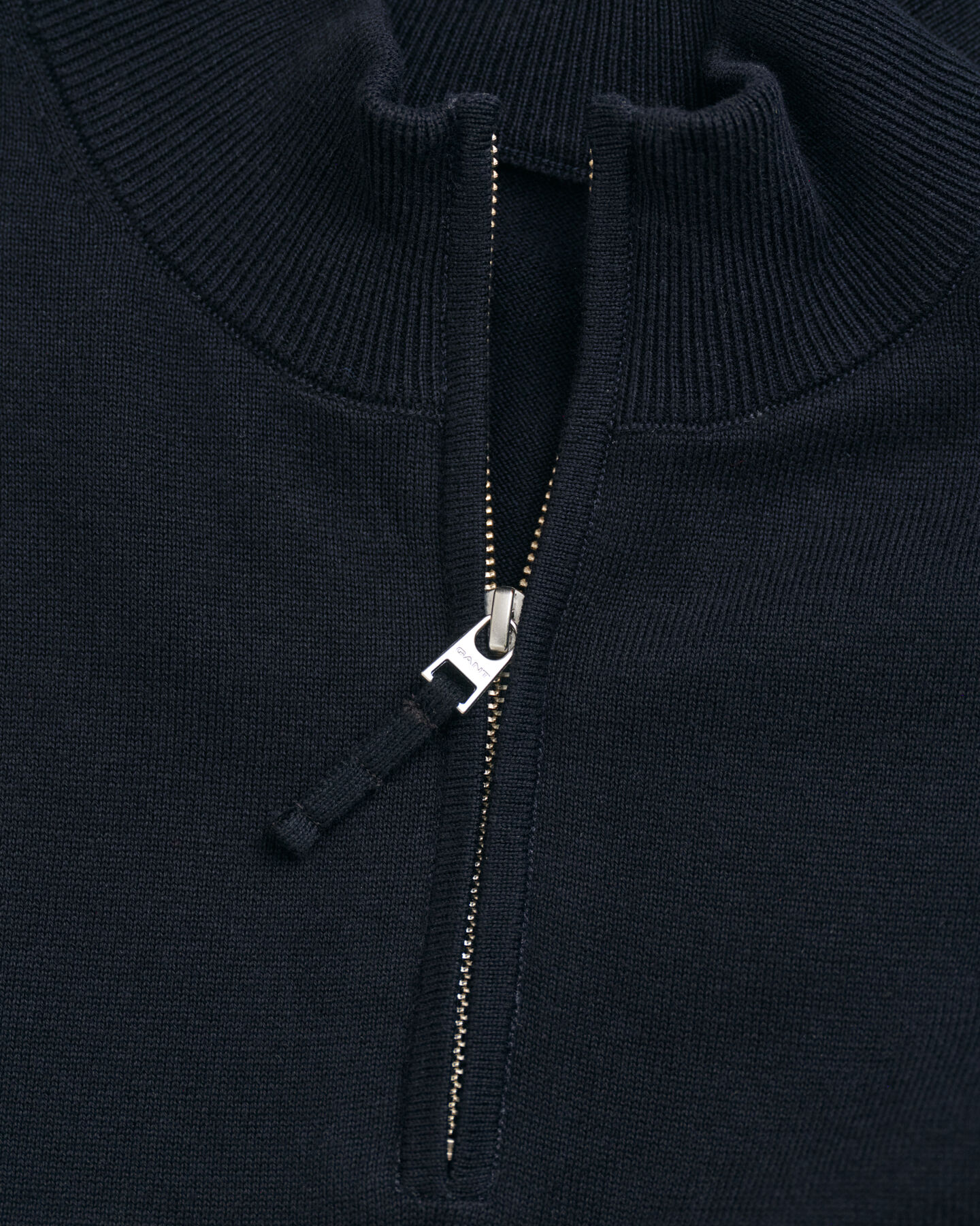 Teens Shield katoenen sweater met korte rits