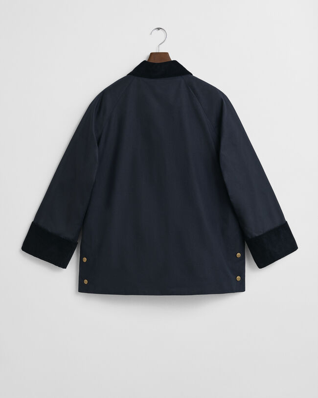 Double Decker jack van gewaxt katoen