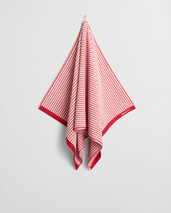 Gestreepte handdoek 70 x 140 cm