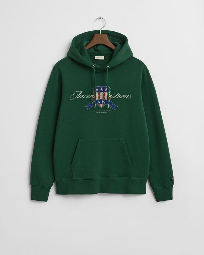 Crest Graphic hoodie