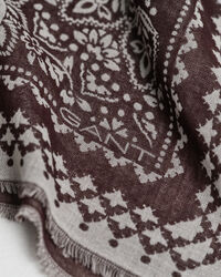 Paisley sjaal van merinowol