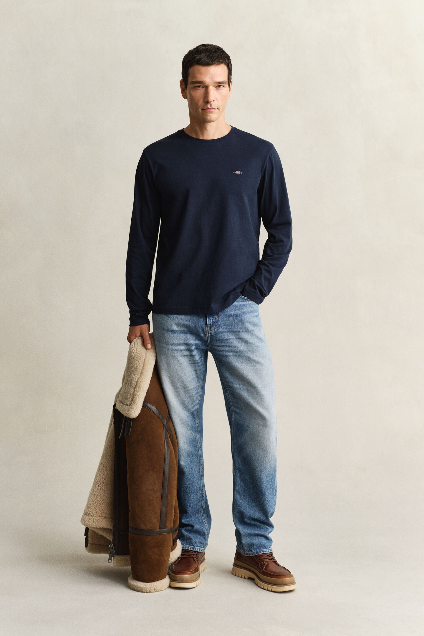 Shield T-shirt met lange mouwen