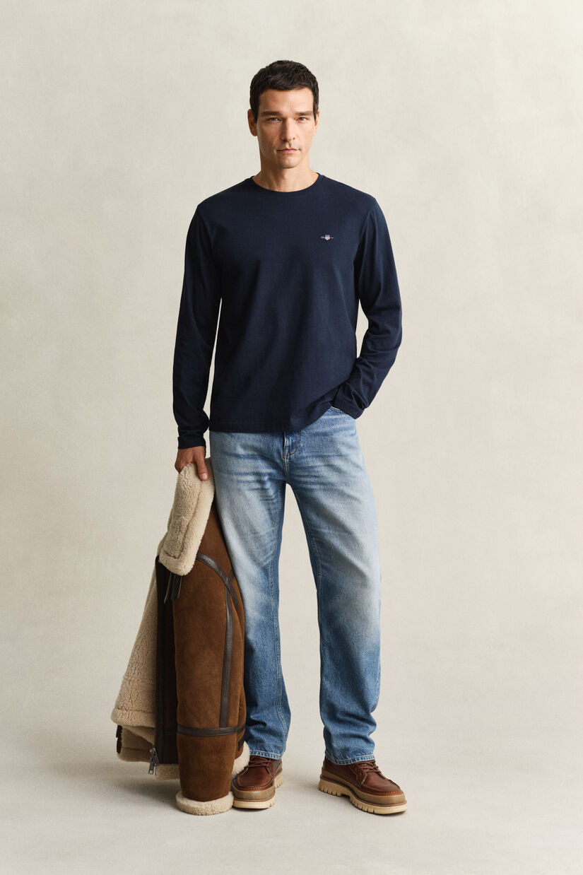 Shield T-shirt met lange mouwen