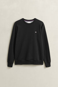 Shield sweatshirt met ronde hals