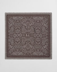 Paisley sjaal van merinowol