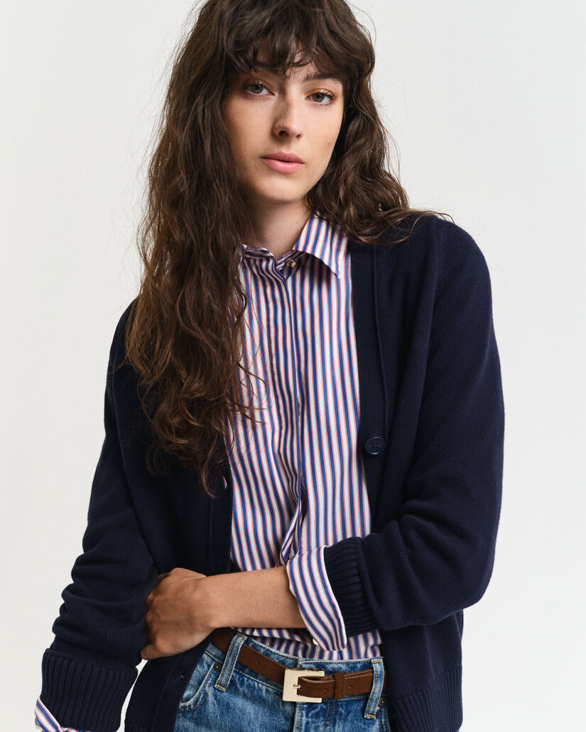 Klassiek vest van katoen