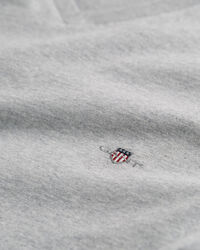 Slim Fit Shield T-shirt met V-hals