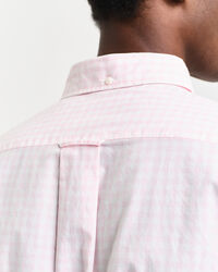 Regular Fit Classic overhemd met Gingham-ruitje van poplin