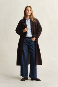 Oxford-overoverhemd met stretch