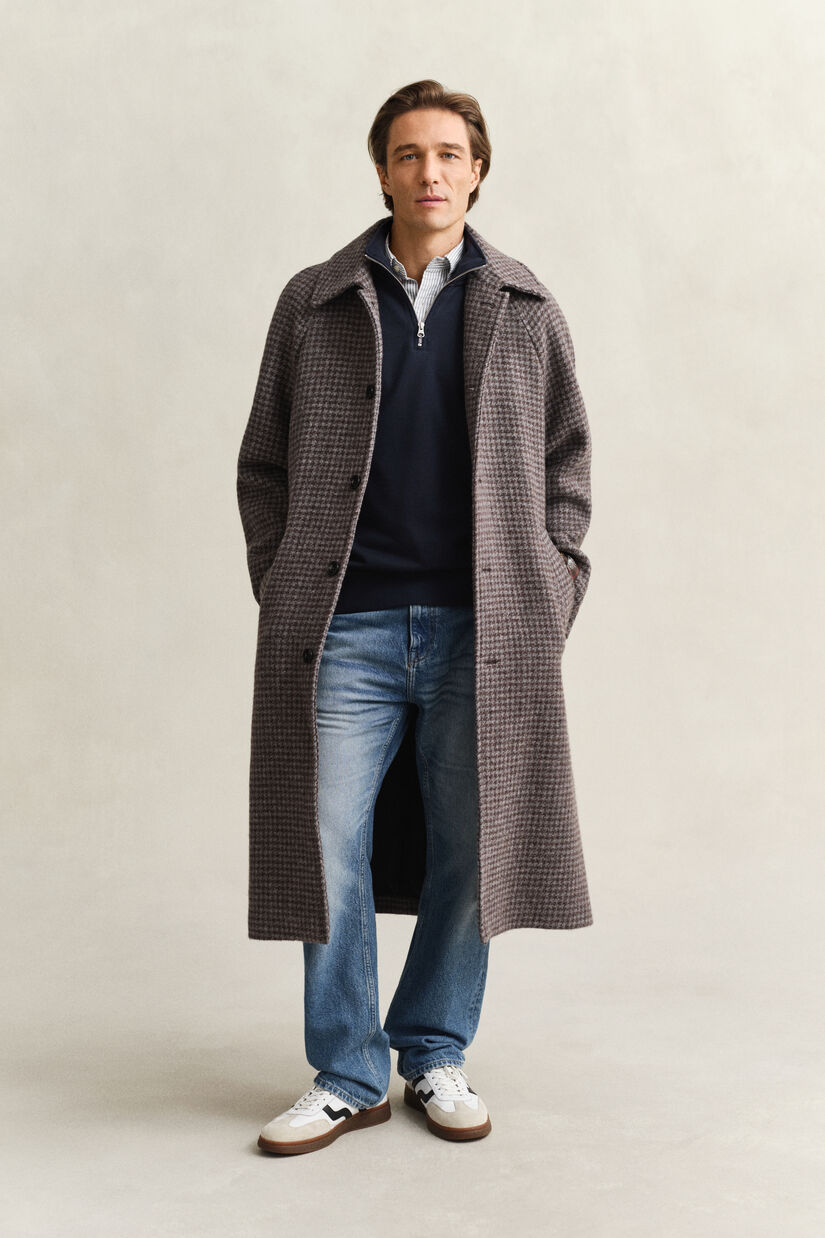 Shield sweatshirt met korte rits