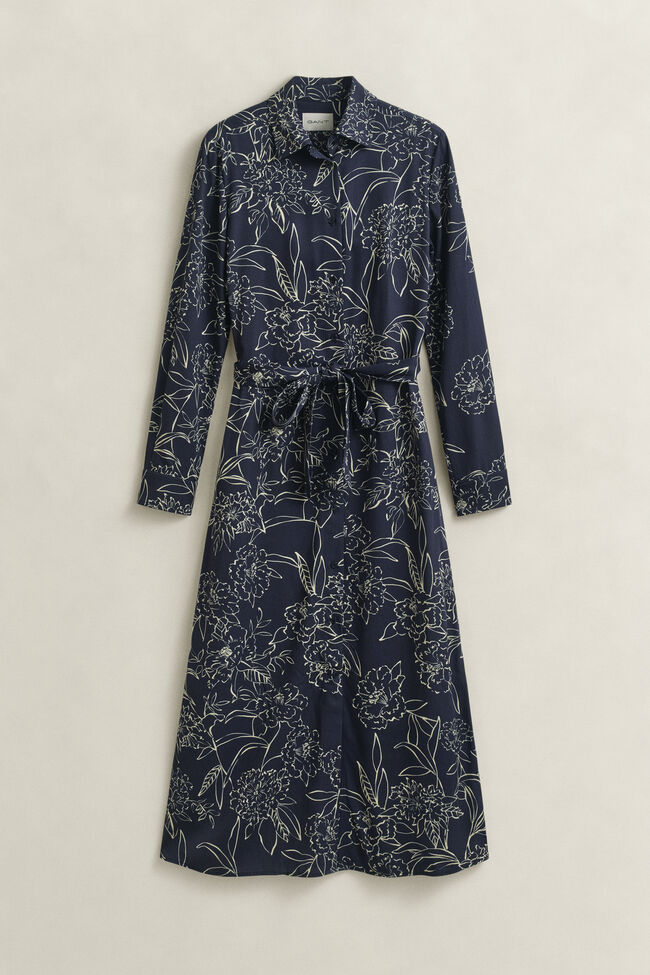 Overhemdjurk met bloemenprint