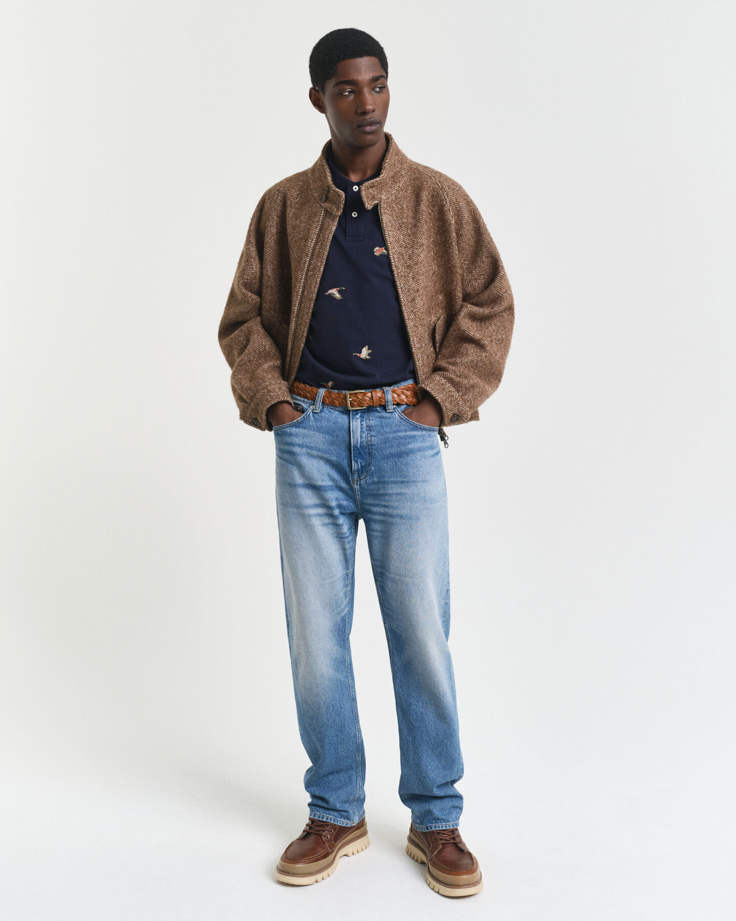 Geborduurd poloshirt