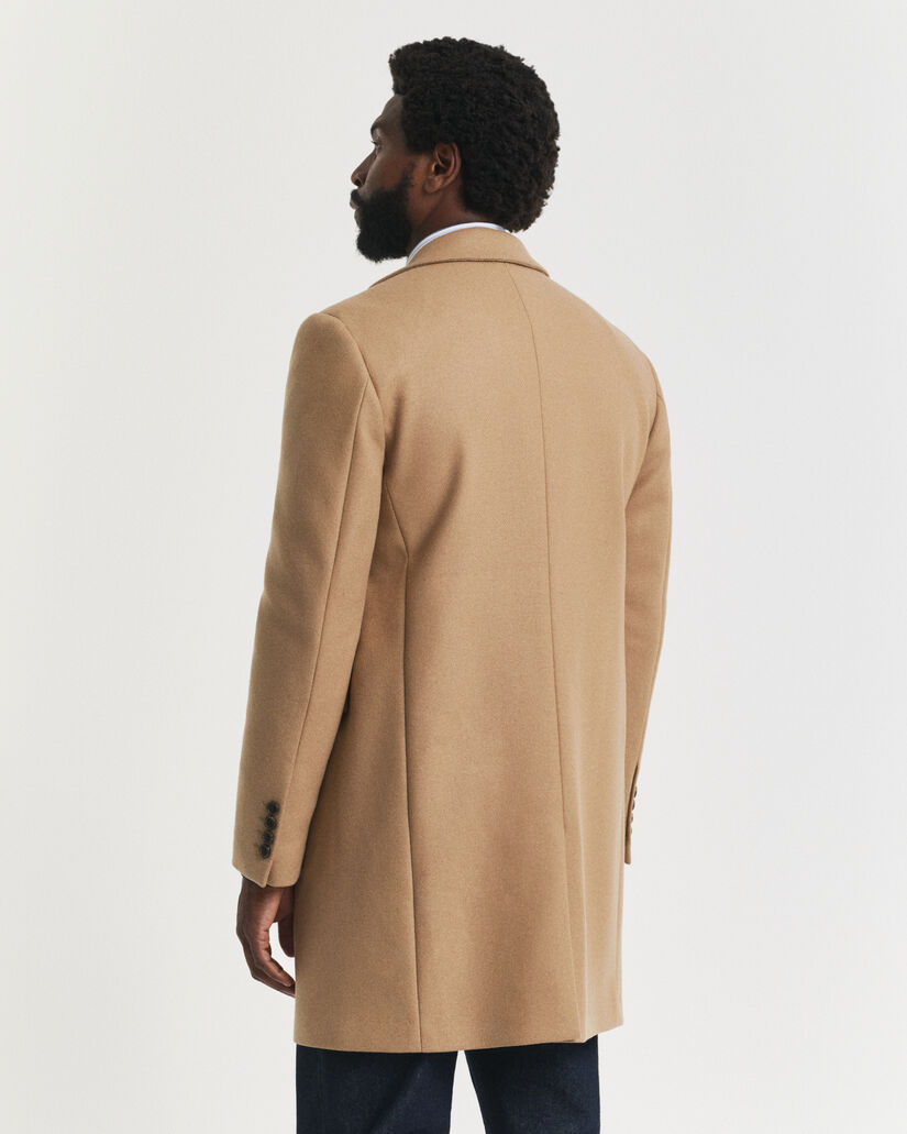 Klassieke wollen jas