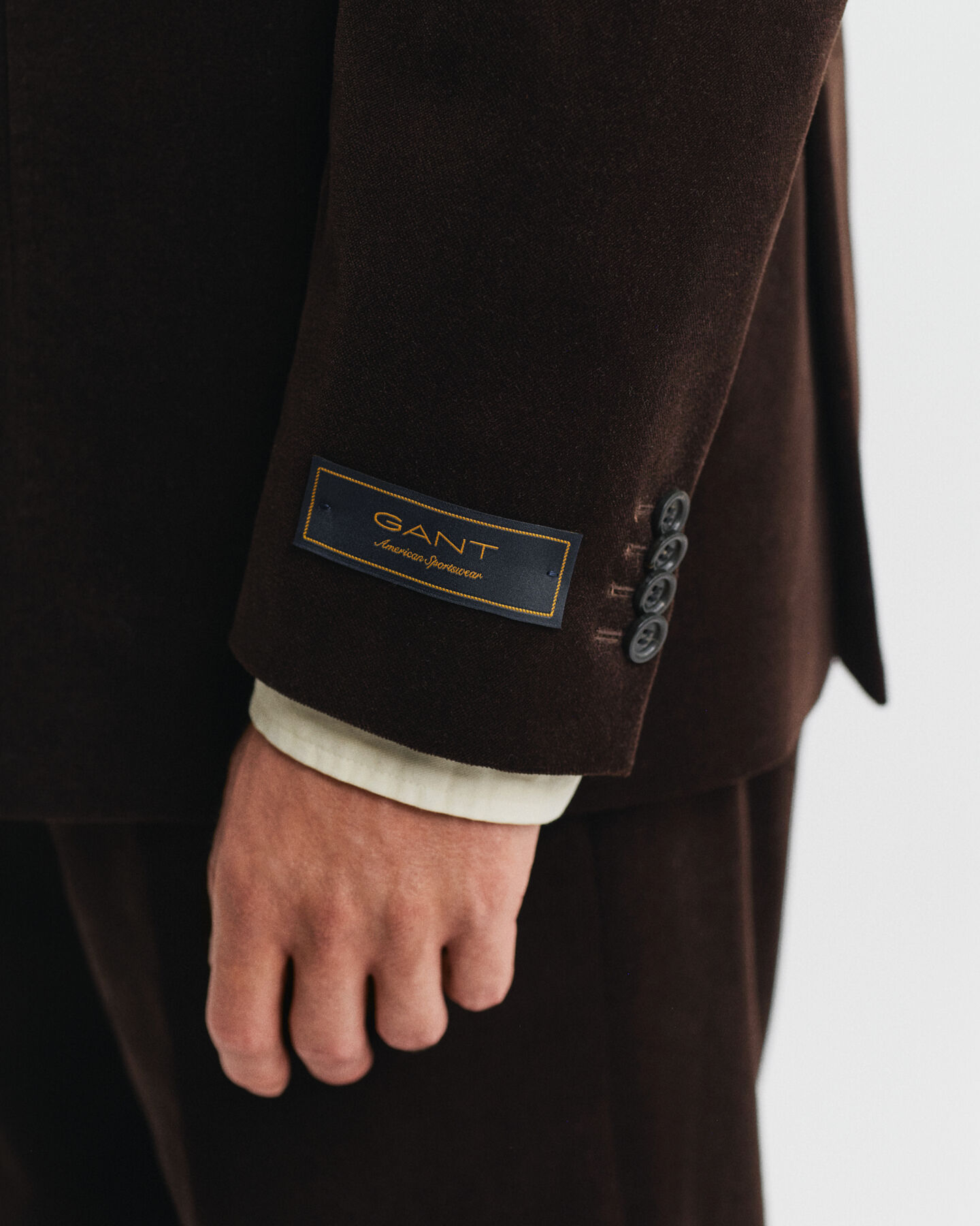 Fluwelen kostuumjasje