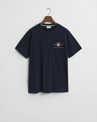 Geborduurd Archive Shield T-shirt