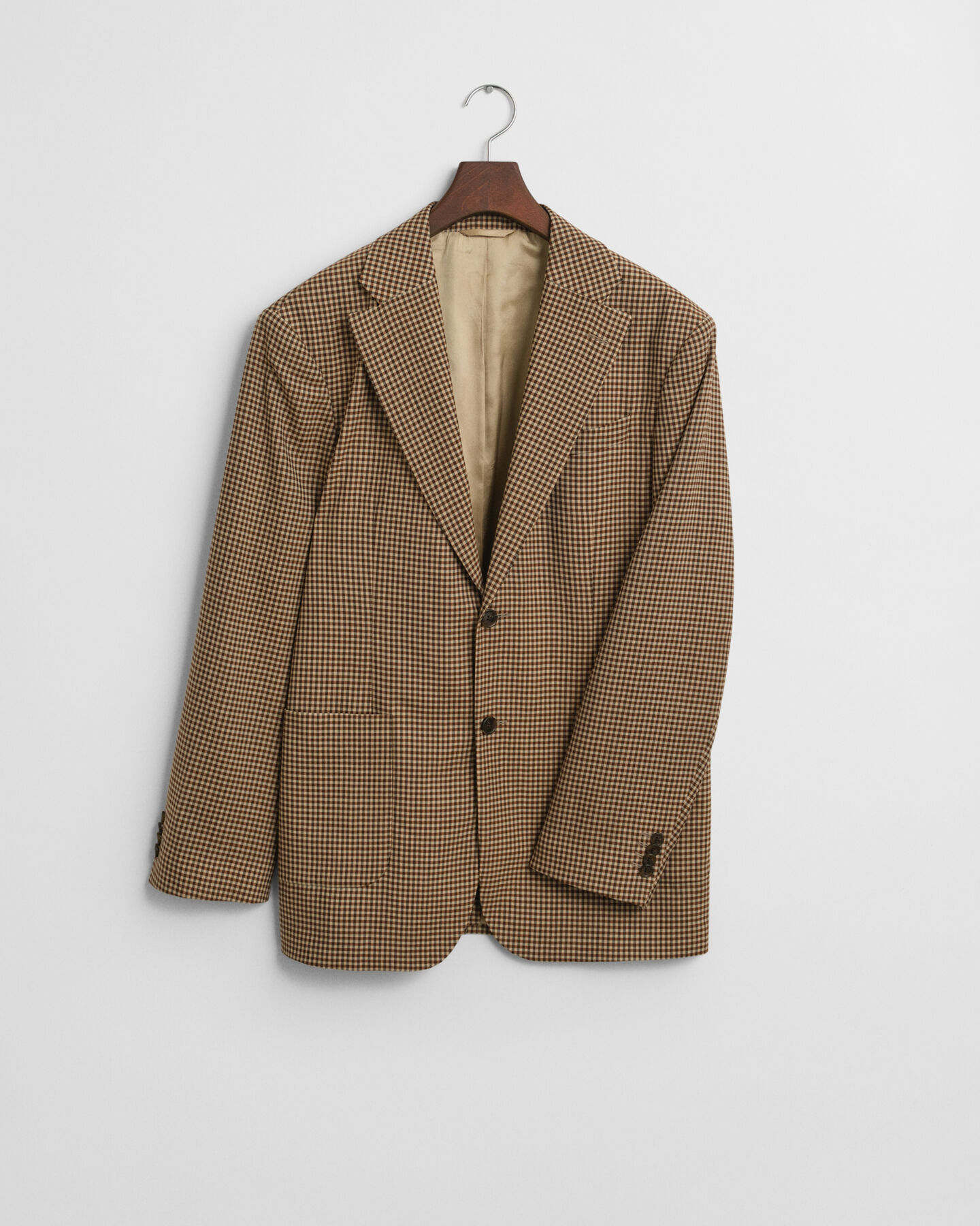 Relaxed Fit blazer met Gingham-ruitje