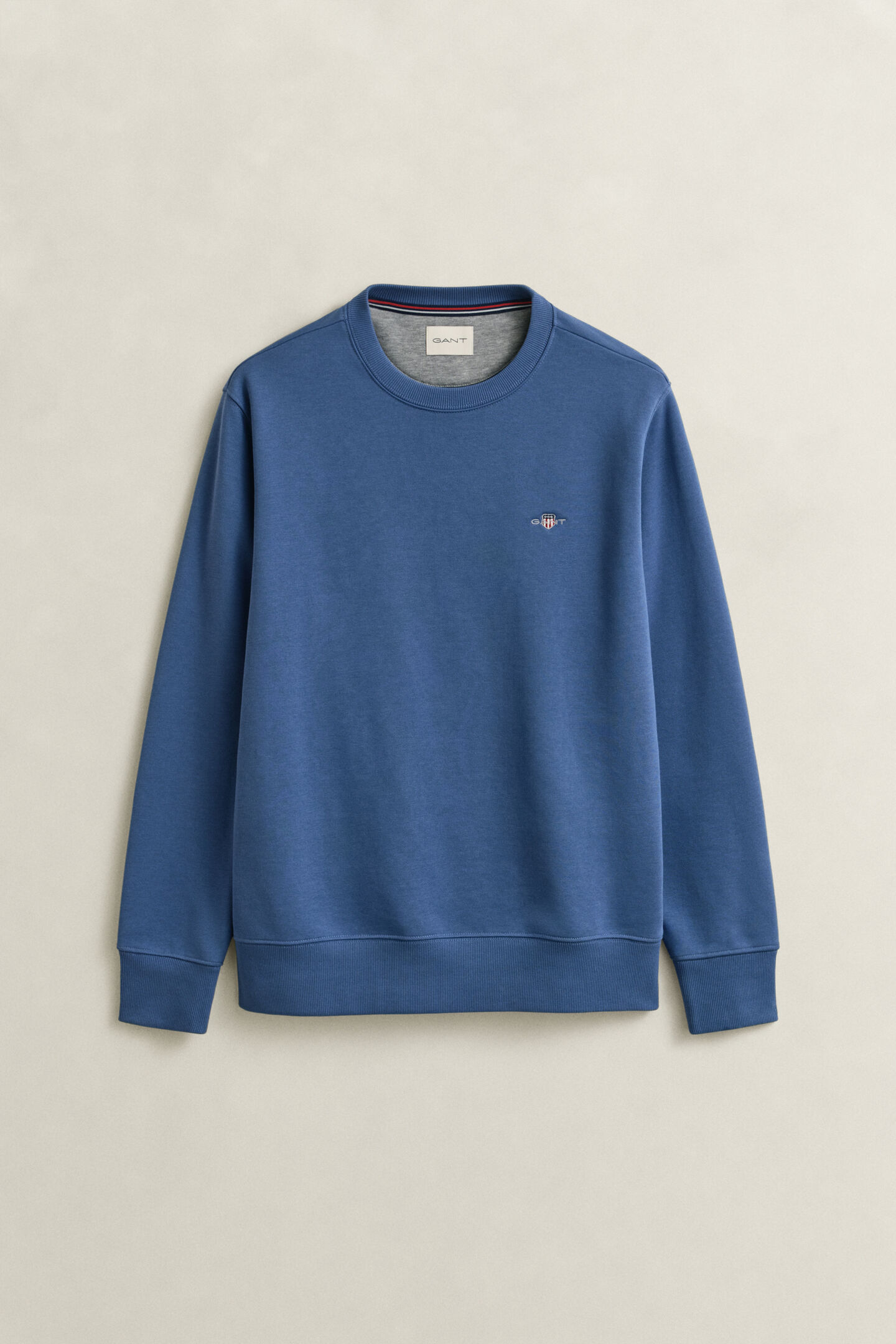 Shield sweatshirt met ronde hals