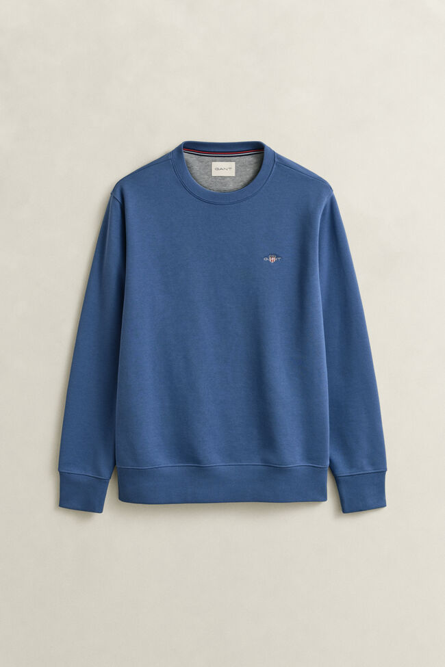 Shield sweatshirt met ronde hals
