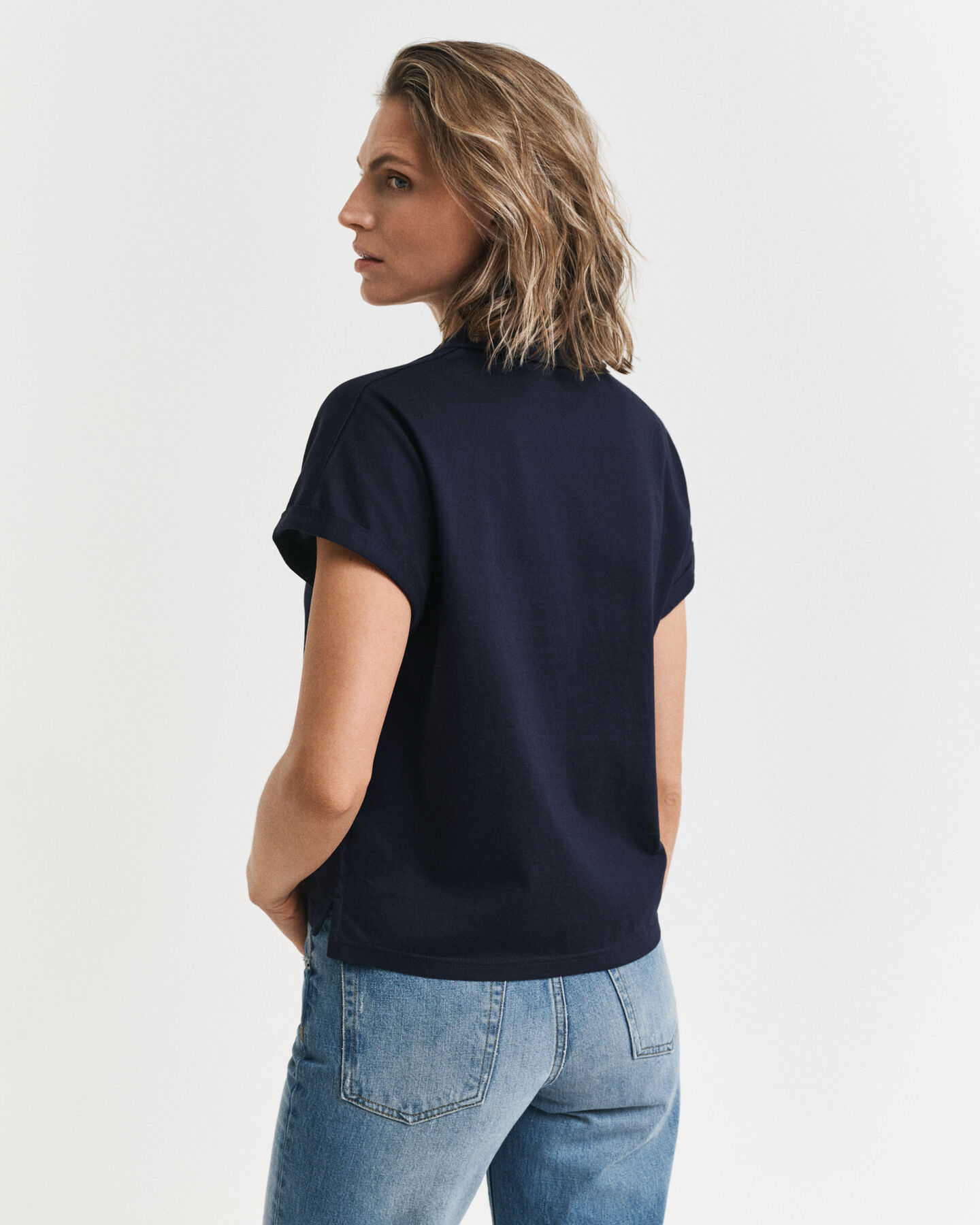 Piqu&eacute; poloshirt