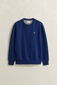Shield sweatshirt met ronde hals