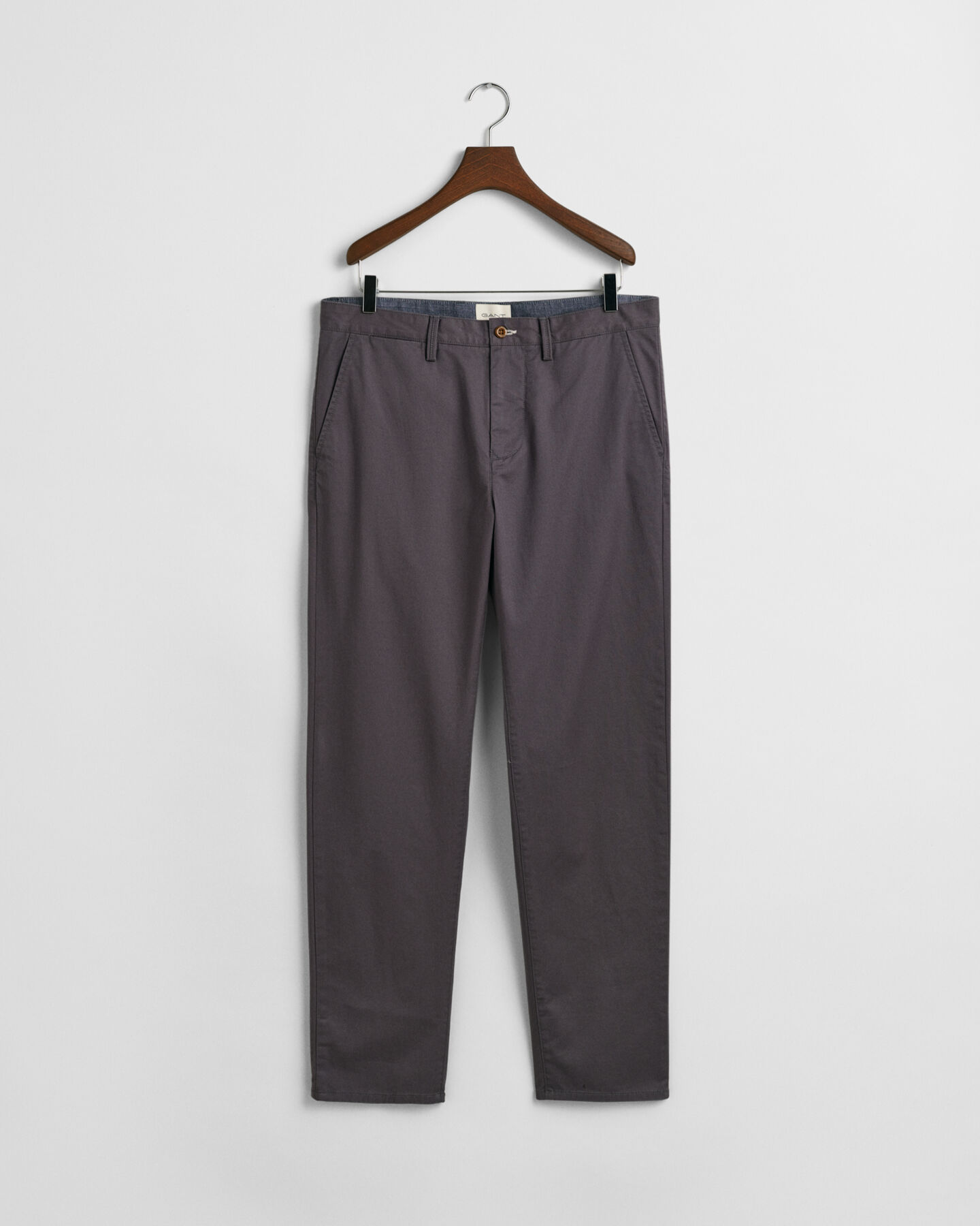Regular Fit chino van keperstof