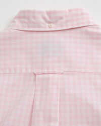 Regular Fit Classic overhemd met Gingham-ruitje van poplin