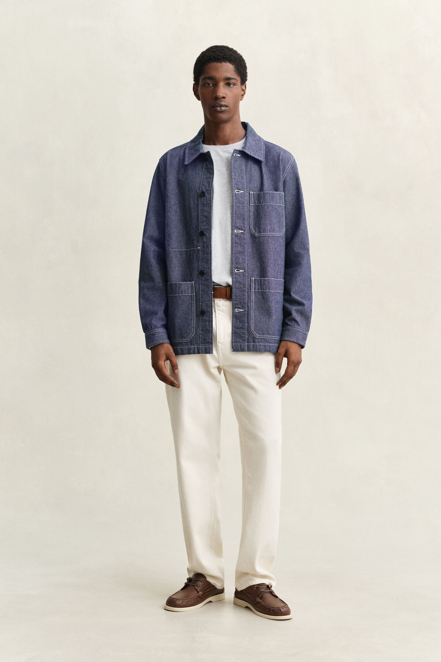 Chambray overshirt