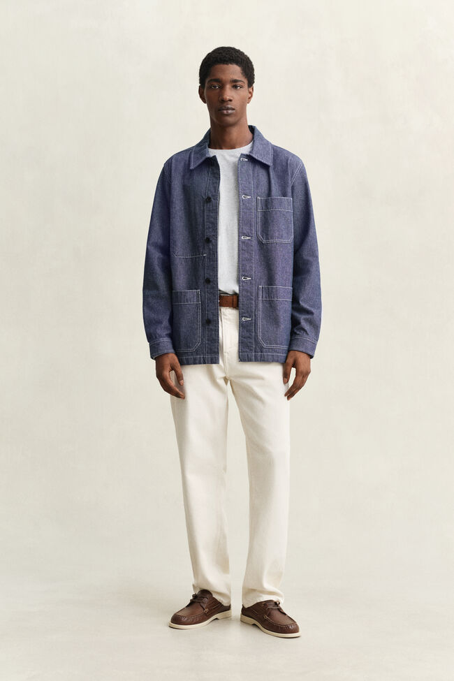 Chambray overshirt