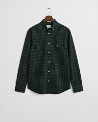 Regular Fit Classic geruit overhemd van poplin