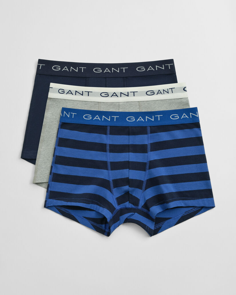 Set van drie gestreepte boxershorts