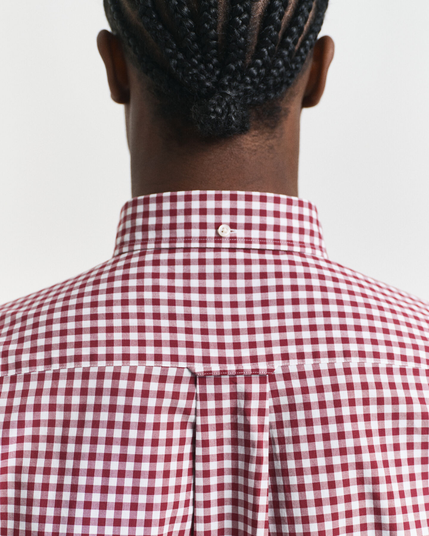 Regular Fit Classic overhemd met Gingham-ruitje van poplin