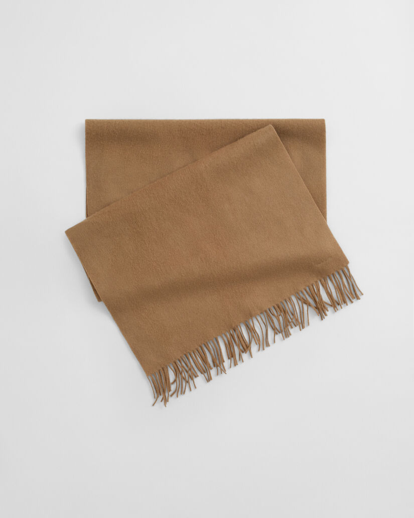 Geweven wollen sjaal