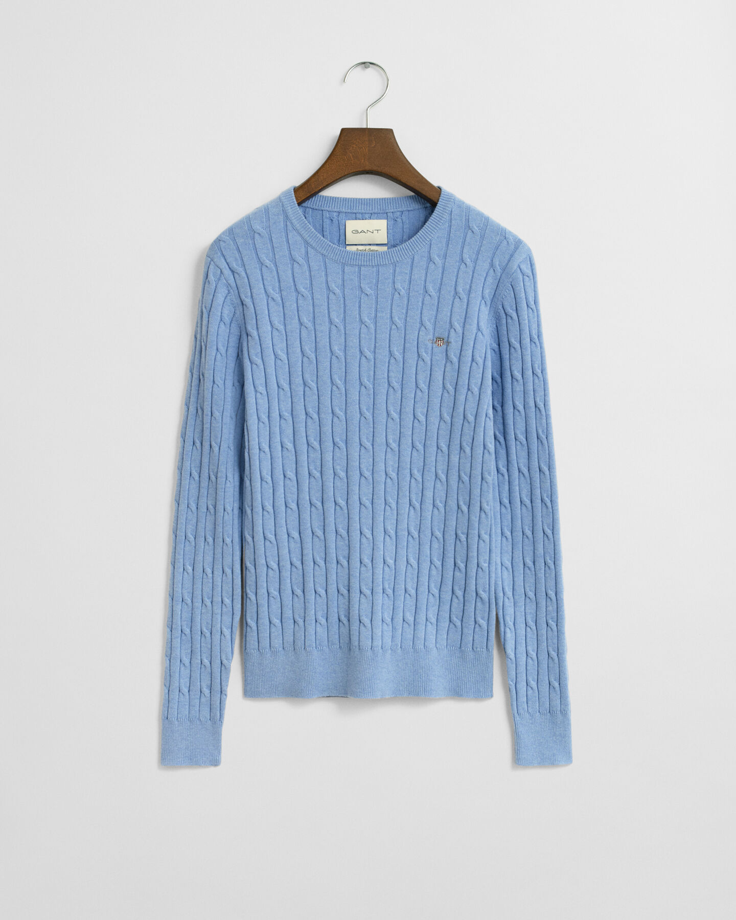 Kabeltrui met ronde hals